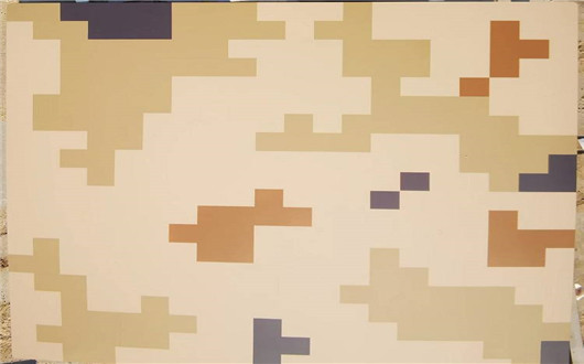 鄂州荒漠迷彩漆喷涂